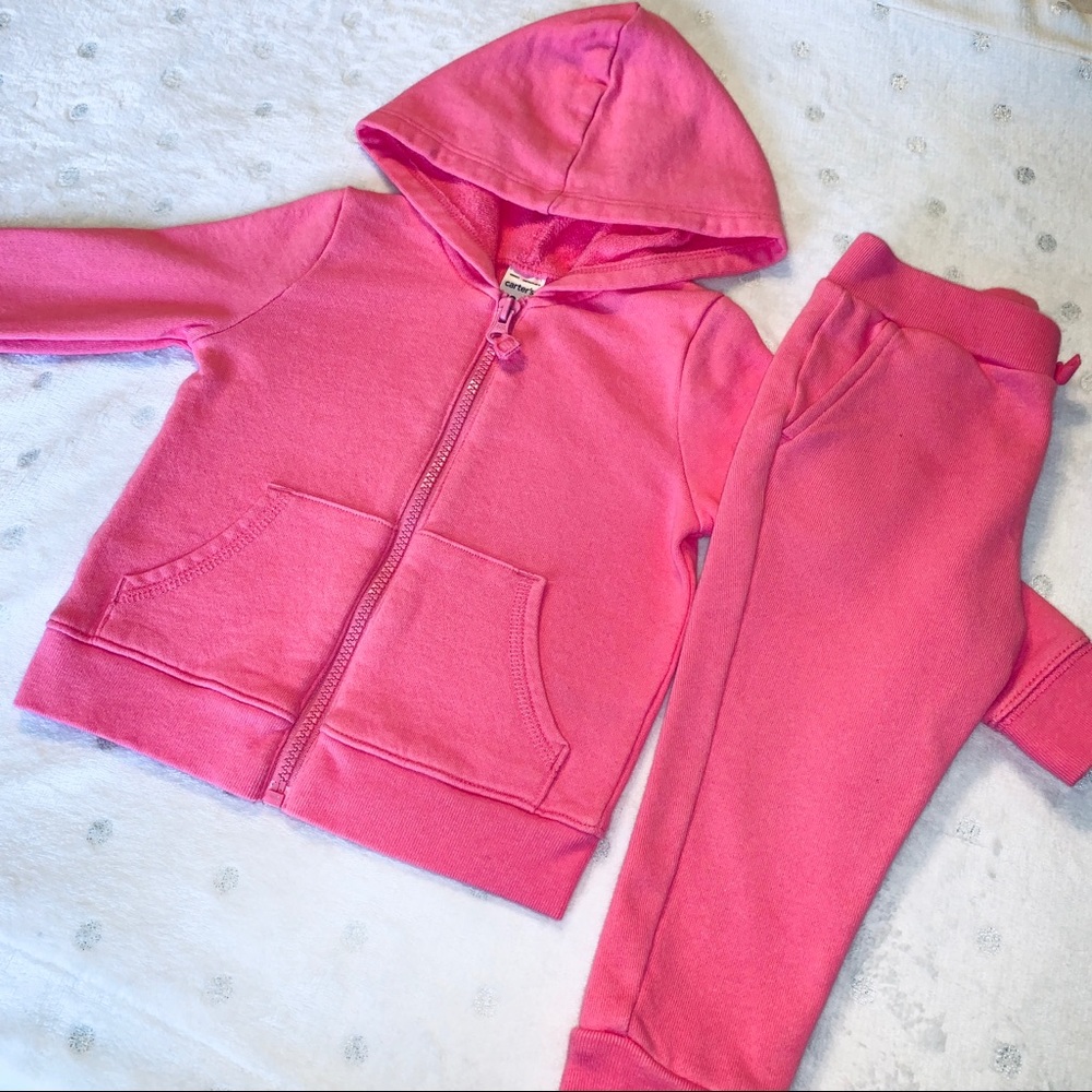 🛍Carter’s French Terry Hoodie & Pants